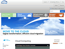 Tablet Screenshot of bluebridgenetworks.com